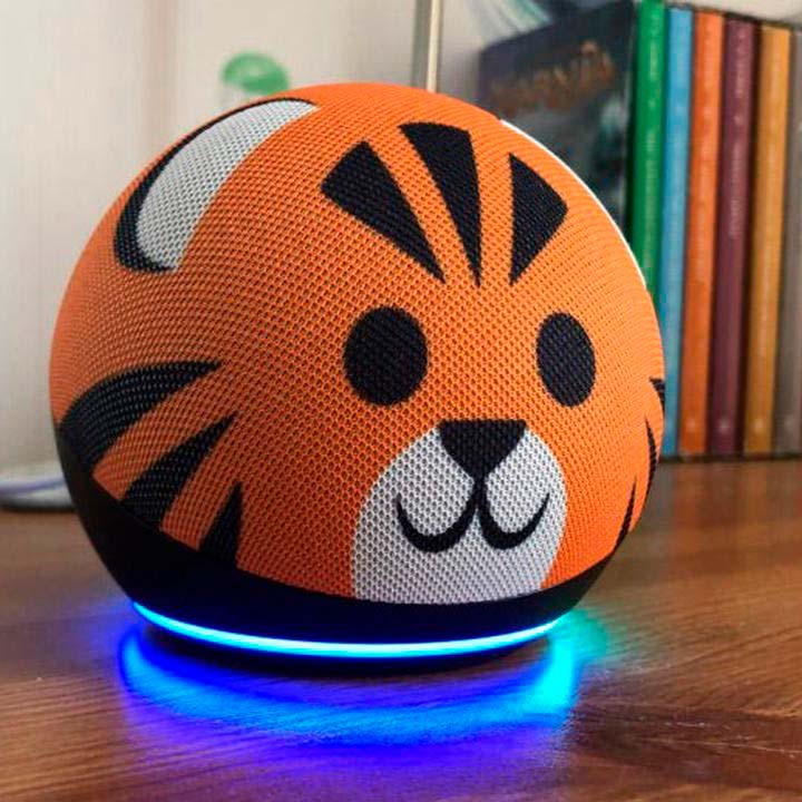 Alexa Kids Echo Dot Tiger  - New Age Electronic - Innovación