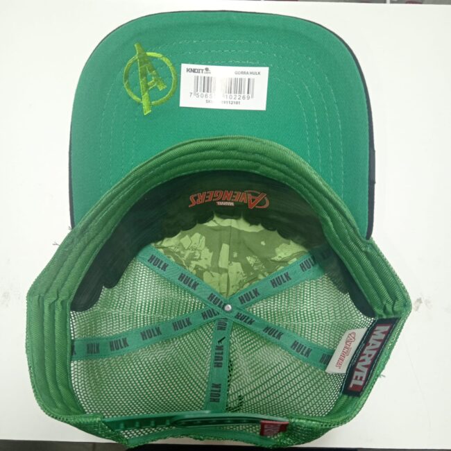 GORRA TRUCKER MARVEL HULK PERFECTA PARA REGALO EXCELENTE CALIDAD - Image 4