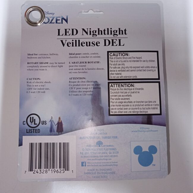 LAMPARA DE NOCHE DE FROZEN PERFECTO REGALO - Image 2