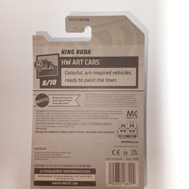HOT WHEELS ART CARS PERFECTO PARA REGALO - Image 2